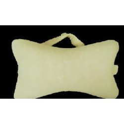 DeRucci Curved Neck-Cave Pillow (Beige)
